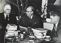 Gathering at Jacobsson’s home in Gothenburg 1952